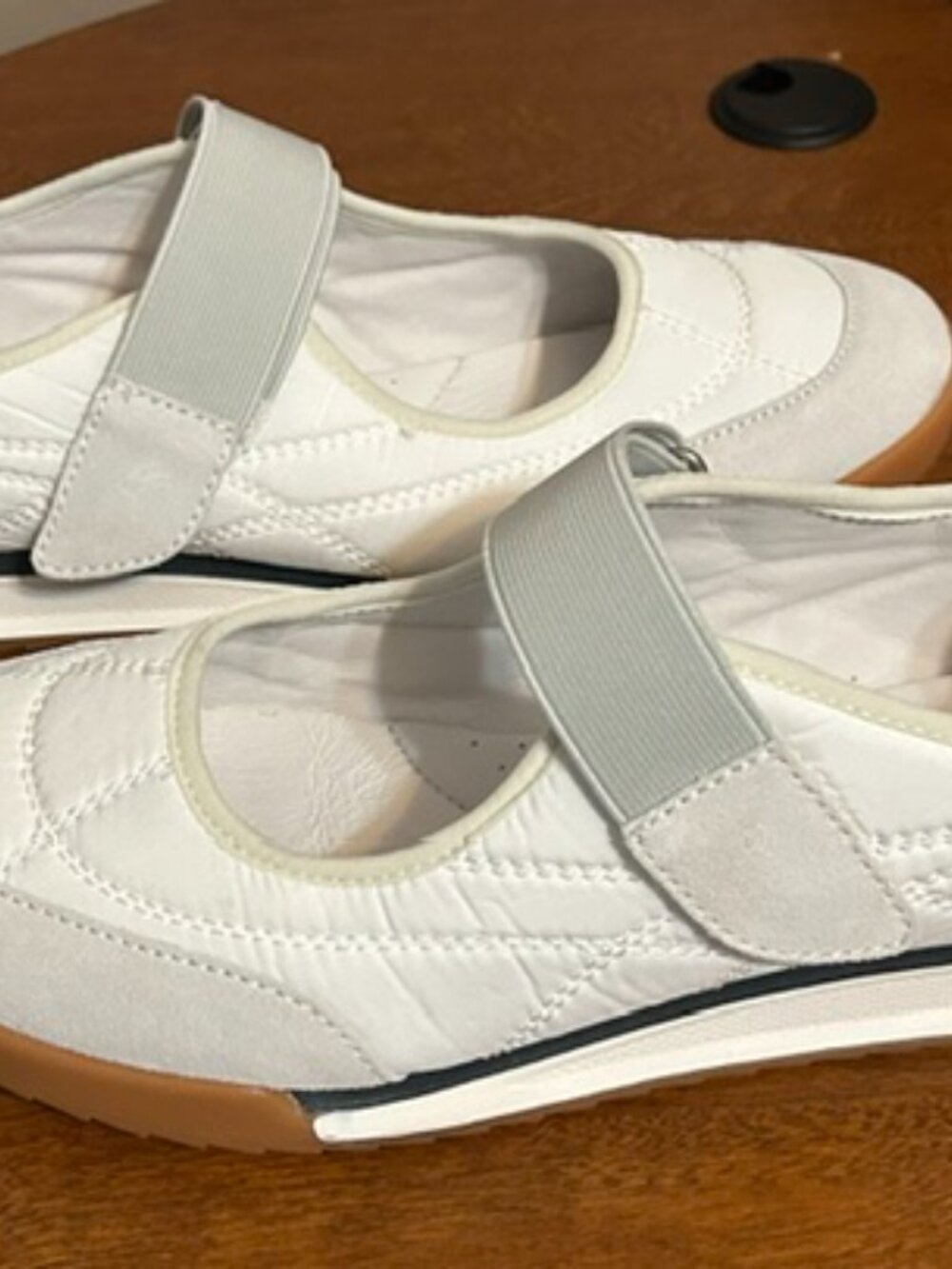 Sofft Kelly Mary Jane Sneaker White/Warm White Sz 10 New with Box Comfort Sporty - Picture 5 of 10